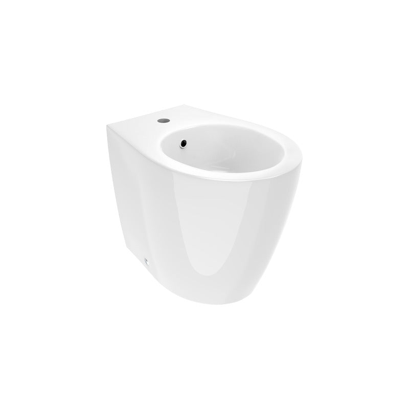 Sanitari Kite - Bidet a terra - Bianco Lucido