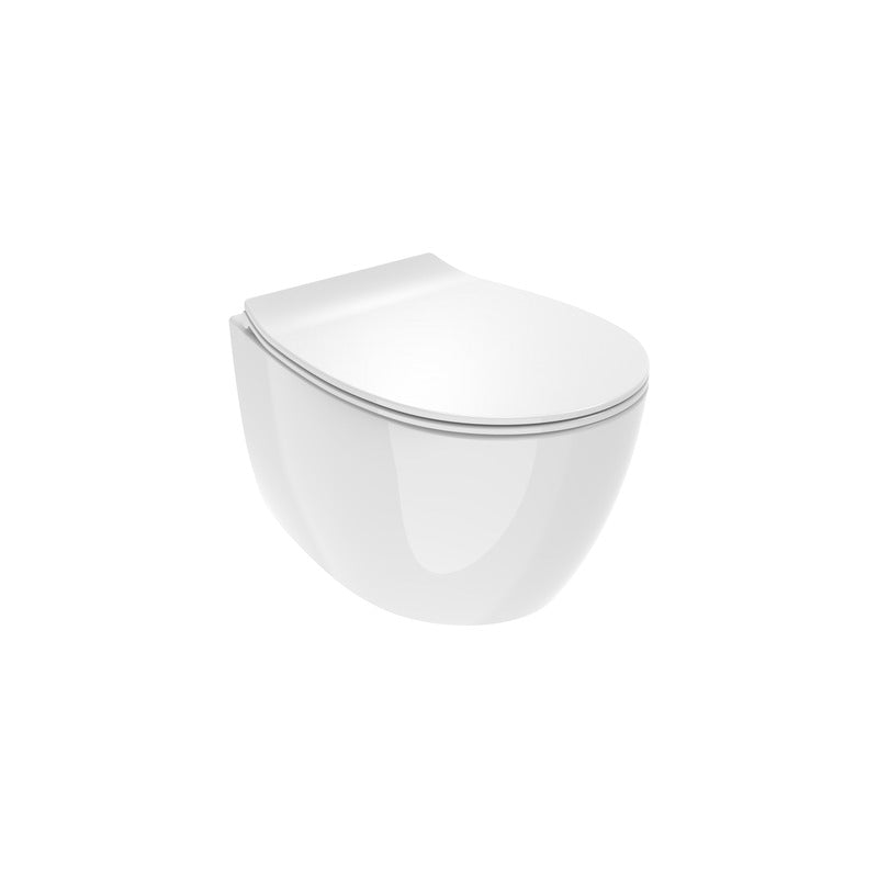 Sanitari Kite - Vaso sospeso - Bianco Lucido