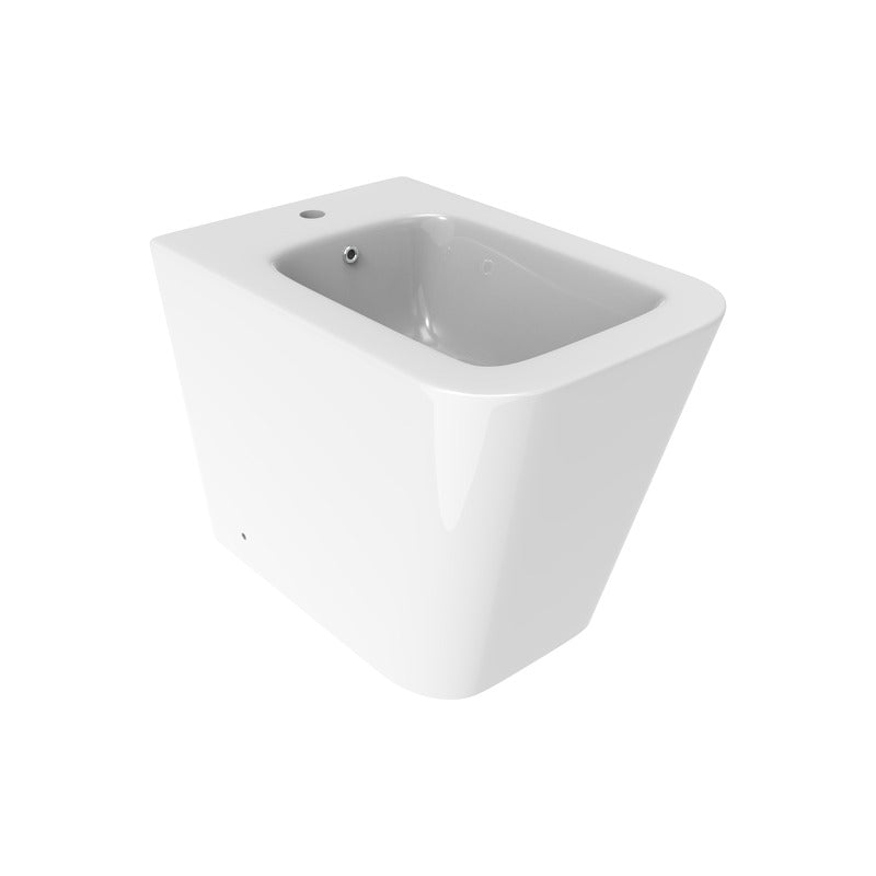 Sanitari Wave - Bidet a terra - Bianco Lucido