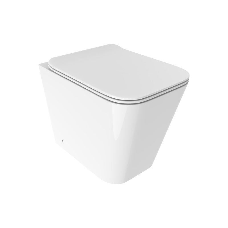 Sanitari Wave - Vaso a terra - Bianco Lucido