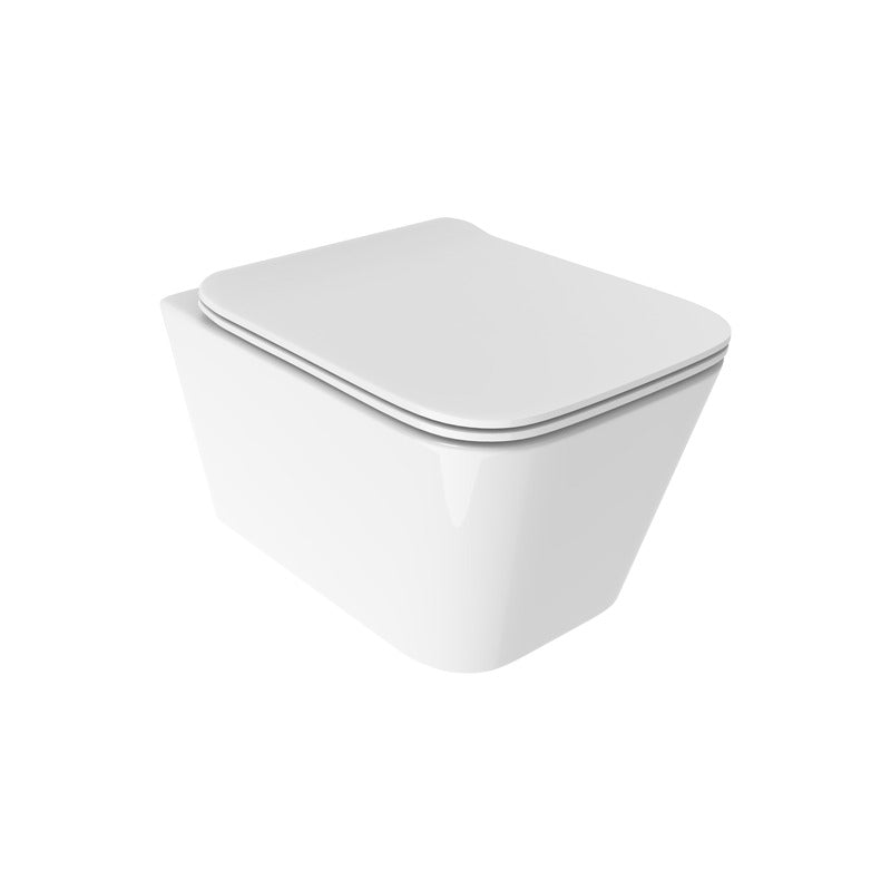 Sanitari Wave - Vaso sospeso - Bianco Lucido