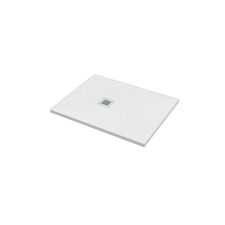 Piatto doccia Stone - Rettangolare 80x100 - Bianco
